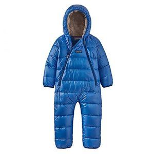 Patagonia; Kids One Piece Suit  Hi-Loft Down Sweater Bunting Size 12-18M